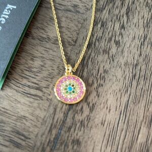 Kate Spade Multi Color Pendant Necklace NWT